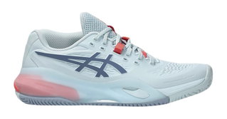 Asics Tennisschuhe Gel Resolution X Clay/Sandplatz (Stabilität) hellblau Damen