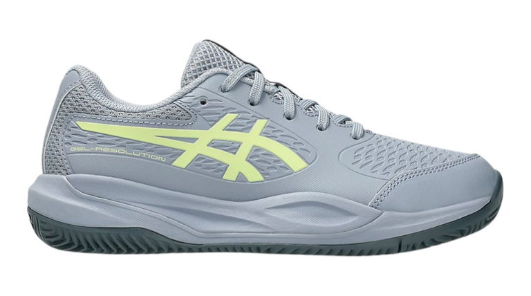 Asics Tennisschuhe Gel Resolution X Clay/Sandplatz grau Kinder