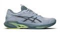 Asics Tennisschuhe Solution Speed FF 4 Clay/Sandplatz/Leichtigkeit graublau Herren