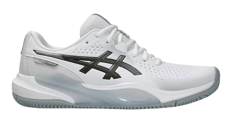Asics Tennisschuhe Gel Challenger 15 Clay/Sandplatz (Dämpfung) weiss/silber Herren