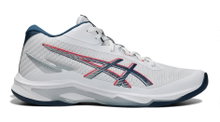 Asics Volleyball-Hallenschuhe Netburner Ballistic FF MT 4 (mittelhoch) 2025 weiss/makoblue Herren