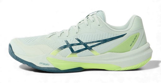 Asics Volleyball-Hallenschuhe Sky Elite FF 3 hellgrün/tealblau Herren