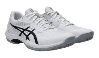 Asics Tennisschuhe Game FF Clay/Sandplatz weiss/schwarz Herren