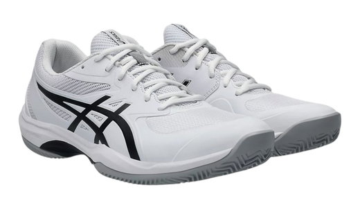 Asics Tennisschuhe Game FF Clay/Sandplatz weiss/schwarz Herren