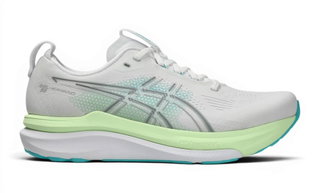 Asics Laufschuhe Gel Kayano 33 (Stabilität) 2026 weiss/lime/aqua Herren