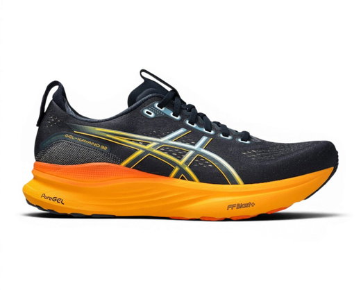 Asics Laufschuhe Gel Kayano 32 (Stabilität) 2026 navyblau/orange Herren