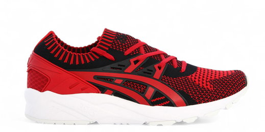 Asics Sneaker-Laufschuhe Gel Kayano Trainer Knit rot/schwarz Damen