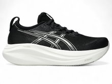 Asics Laufschuhe Gel Nimbus 27 (Dämpfung) 2025 schwarz/weiss Damen