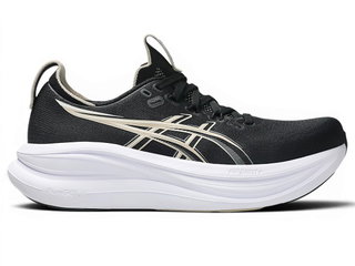 Buty biegowe Asics Gel Nimbus 28 (amortyzacja) czarne/szare damskie