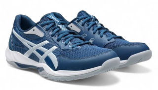 Asics Hallen-Indoorschuhe Gel Rocket 12 (multifunktional/Stabiltät) makoblau Herren