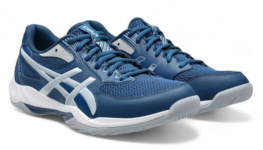 Asics Hallen-Indoorschuhe Gel Rocket 12 (multifunktional/Stabiltät) makoblau Herren