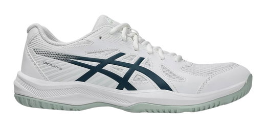 Asics Volleyball-Hallenschuhe Upcourt 6 weiss/teal Herren