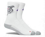 Asics Laufsocke Performance Run Crew (schnelltrocknend) weiss/grau - 1 Paar