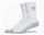 Asics Performance Run Crew Running Socks (quick-drying) white/grey/lime - 1 pair