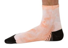 Asics Laufsocke Performance Run Quarter hellorange - 1 Paar