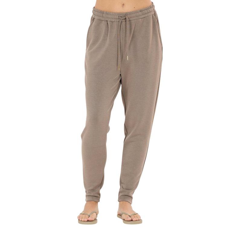 Athlecia Freizeithose Jacey V2 Sweatpants (weiches Material) beige Damen
