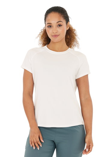 Athlecia Sport-/Freizeitshirt Yoga Gaina S/S Tee (angenehmes Tragegefühl) weiss Damen