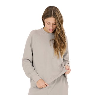 Athlecia Sweatshirt Jacey Crewneck (soft material) beige ladies