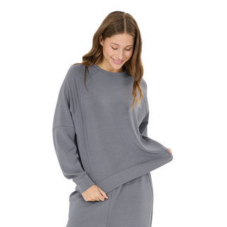 Athlecia Sweatshirt Jacey Crewneck (soft material) grey ladies