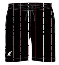 Australian Tennishose Short Stripes in Ace kurz schwarz Herren