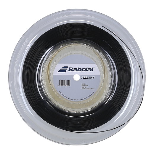 Babolat Tennissaite Pro Last schwarz 200 Meter Rolle