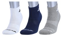Babolat Sports Socks Crew Classic White/Blue/Grey Children - 3 Pairs