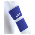 Babolat Schweissband Jumbo Logo Handgelenk blau/weiss - 2 Stück