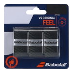 Babolat Overgrip VS Grip Original Feel (trocken, glatt) 0.43mm schwarz/gelb - 3 Stück
