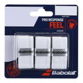 Babolat Overgrip Pro Response (hohe Feuchtigkeitsabsorption) 0.45mm weiss 3er