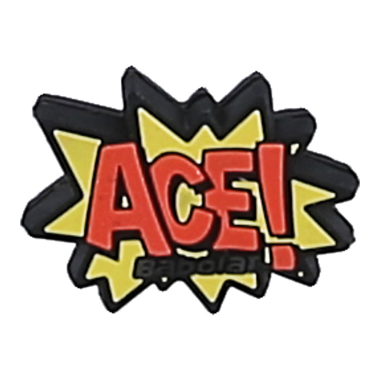 Babolat Schwingungsdämpfer Loony Damp Ace schwarz/rot/gelb - 1 Stück