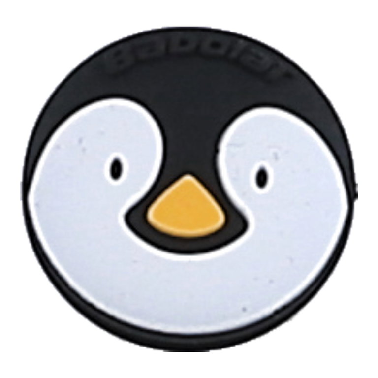 Babolat Schwingungsdämpfer Loony Damp Pinguin weiss/schwarz - 1 Stück