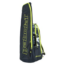 Babolat Tennis Backpack Pure Aero (main and racket compartment, thermal insulated) grey/yellow/white