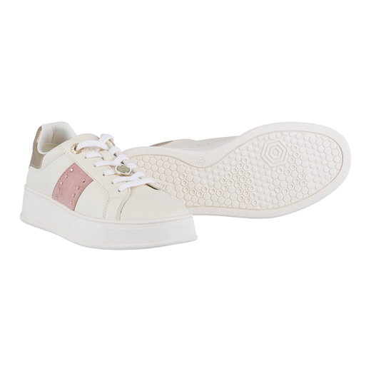 Sneaker Bagatt D31-AVW02 beżowo/złote damskie