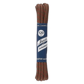 Barth sznurówki Magic MTH okrągłe brązowo/czerwone 120cm