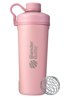 BlenderBottle Trinkflasche Radian Thermo Edelstahl (robuste, doppelwandige Isolierung) 770ml pink