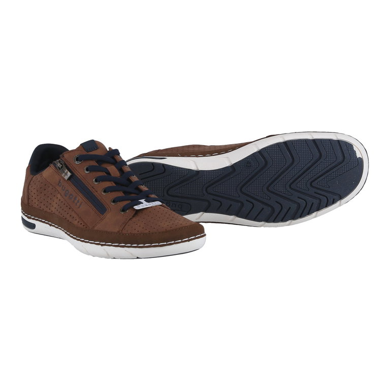 Bugatti Sneaker ASG05 cognacbraun Herren