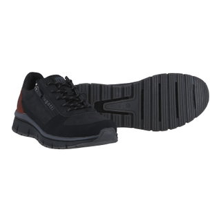 Bugatti Sneaker AOS 2025 (logo, zip) black men's