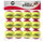 Balls Unlimited Stage 3 Methodikbälle gelb/rot - 12er Beutel