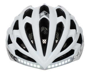 Baabali Fahrradhelm Strato One weiss/silber