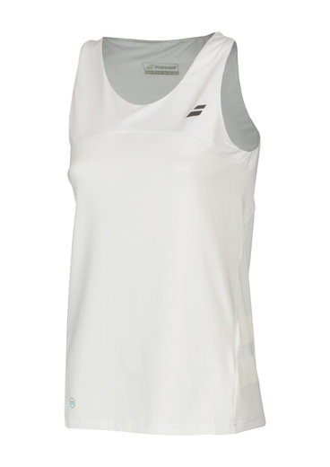 Babolat Tank Performance Racerback #18 weiss Damen