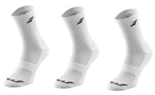 Babolat Sports Socks Crew Classic White Children - 3 Pairs