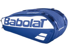 Babolat Tennis Racket Bag Court L (Racket Bag, 2 Main Compartments) 2025 blue/white 9 Racket