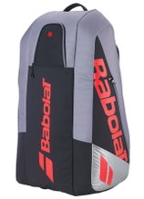 Torba na rakiety tenisowe Babolat Pure Strike (torba na rakiety, 3 główne komory, komora na buty) 2025 w kolorze węglowym 9 sztuk