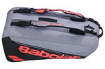 Babolat Tennis-Racketbag Pure Strike (Schlägertasche, 2 Hauptfächer, Schuhfach) 2025 carbongrau 6er