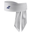 Babolat Stirnband Tie Headband weiss - 1 Stück