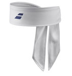 Babolat Stirnband Tie Headband weiss - 1 Stück