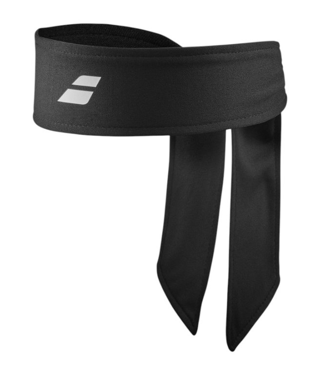 Babolat Stirnband Tie Headband schwarz - 1 Stück