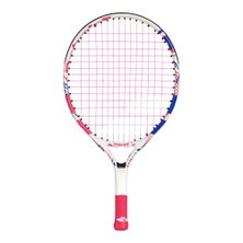 Babolat Kinder-Tennisschläger B Fly 17in (0-2 Jahre) weiss/rosa - besaitet -