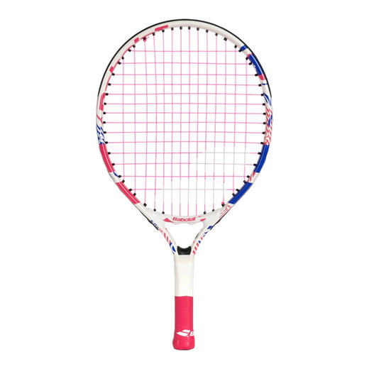 Babolat Kinder-Tennisschläger B Fly 17in (0-2 Jahre) weiss/rosa - besaitet -