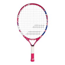 Babolat Kinder-Tennisschläger B Fly 19in (2-4 Jahre) rosa/blau/weiss - besaitet -